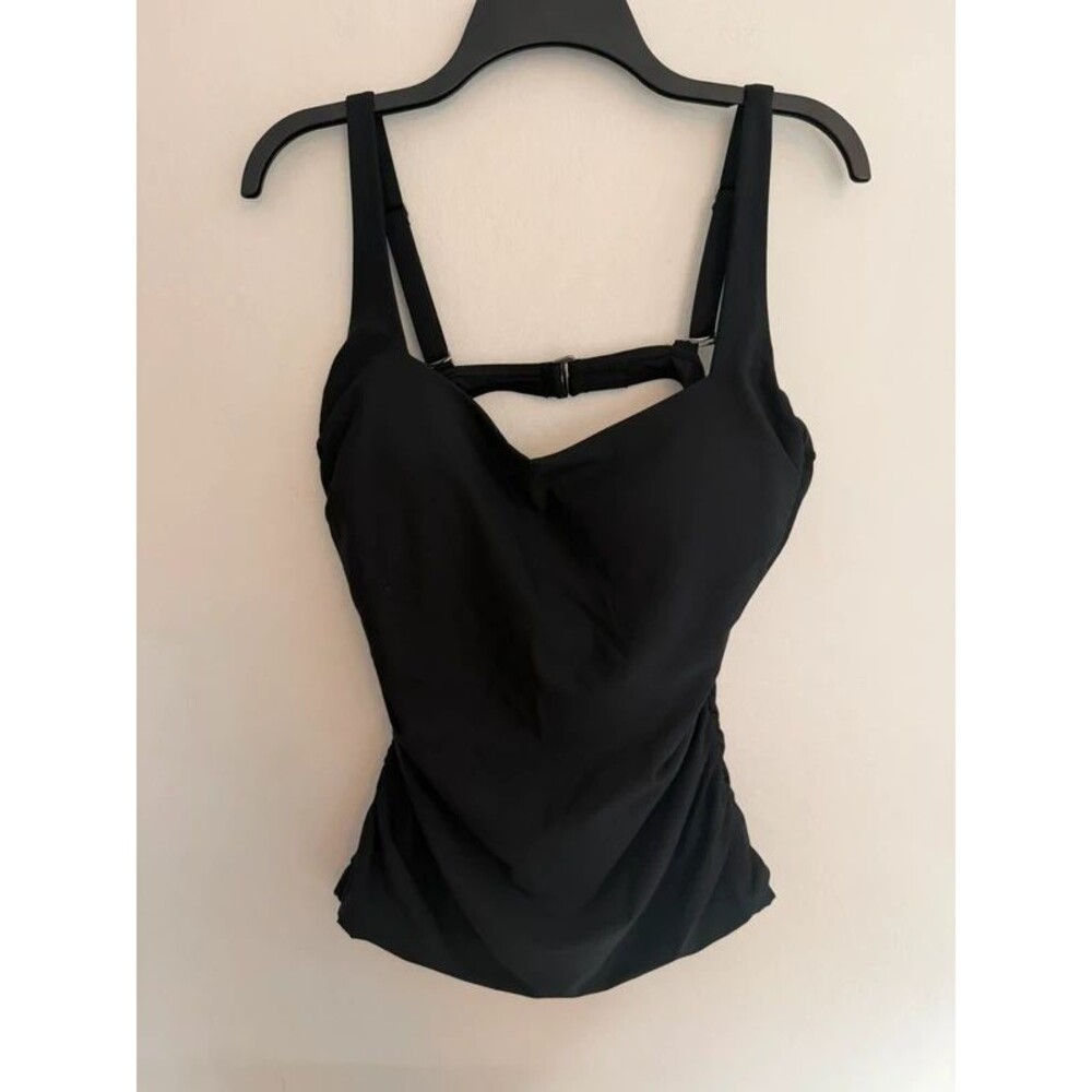 Athleta Black Tankini Top